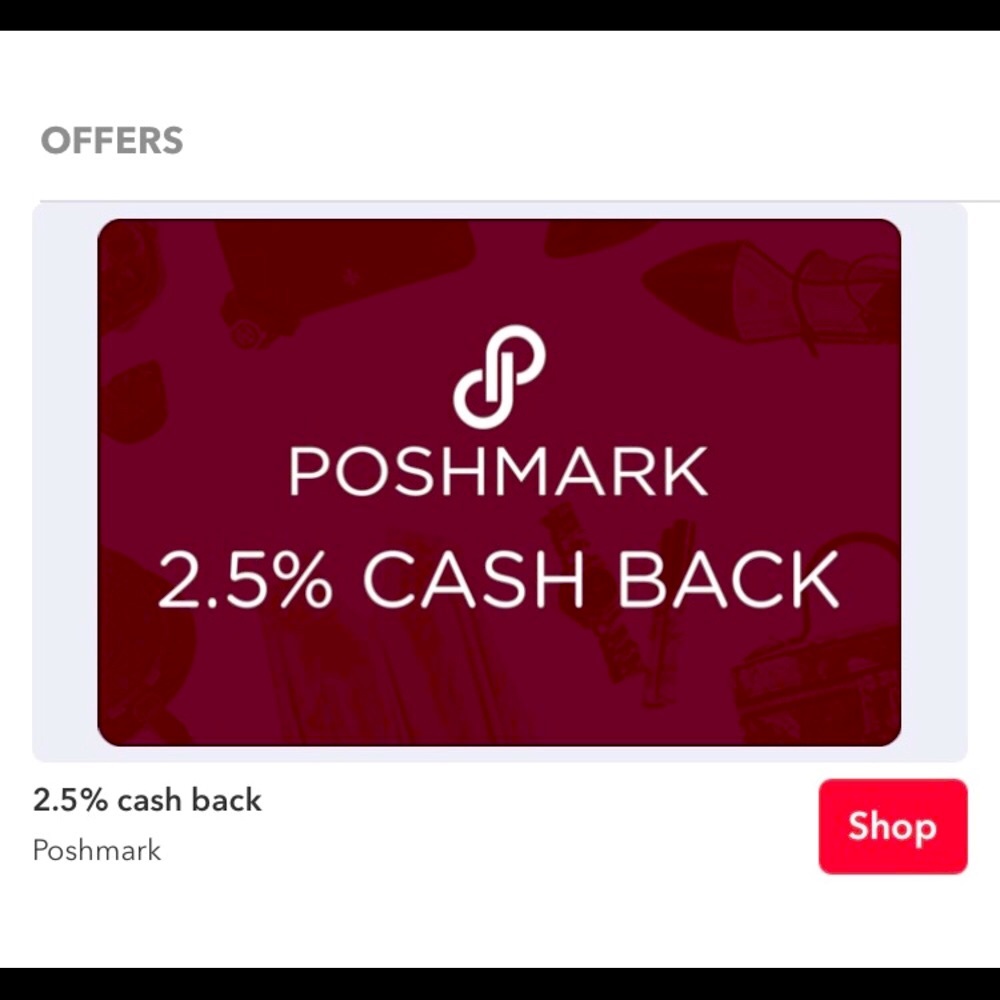 Earn Cash back While Shopping on Poshmark!